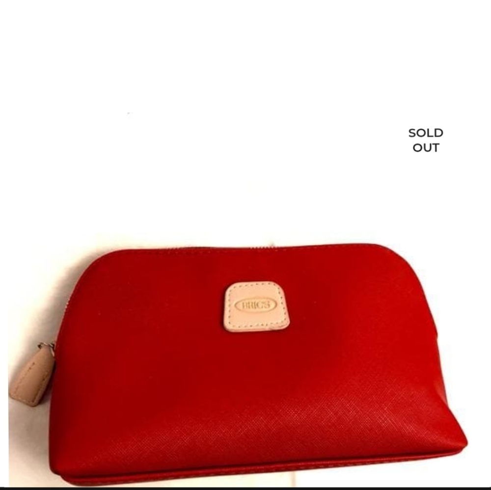 Red BRIC'S Clutch